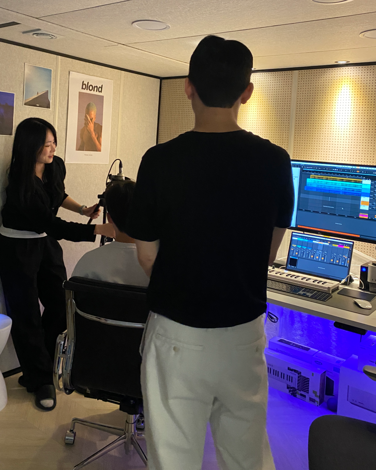 Recording Studio Background